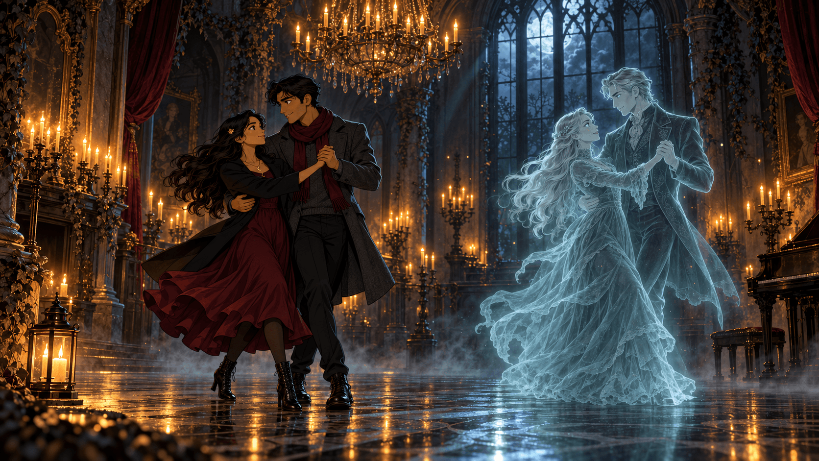 The Haunted Waltz artwork